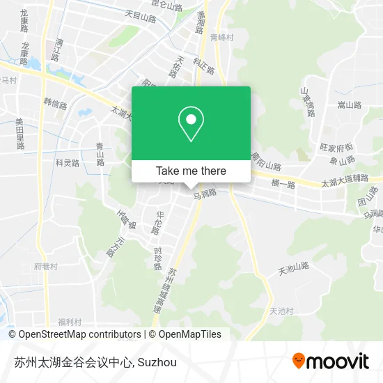 苏州太湖金谷会议中心 map