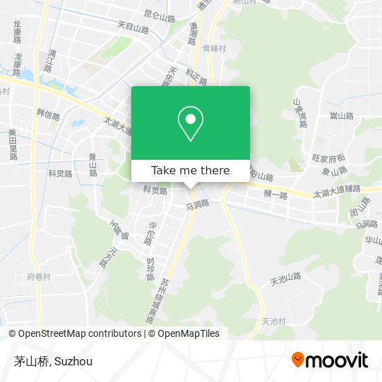 茅山桥 map