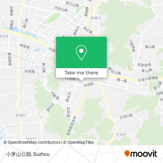小茅山公园 map