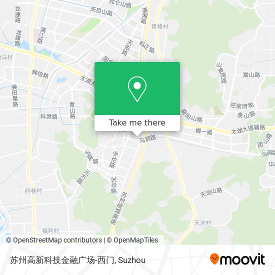 苏州高新科技金融广场-西门 map