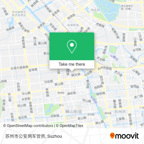 苏州市公安局车管所 map