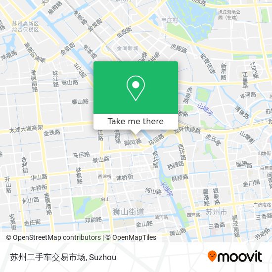 苏州二手车交易市场 map