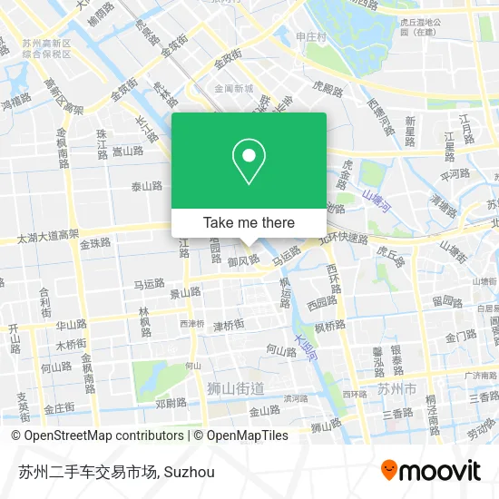 苏州二手车交易市场 map
