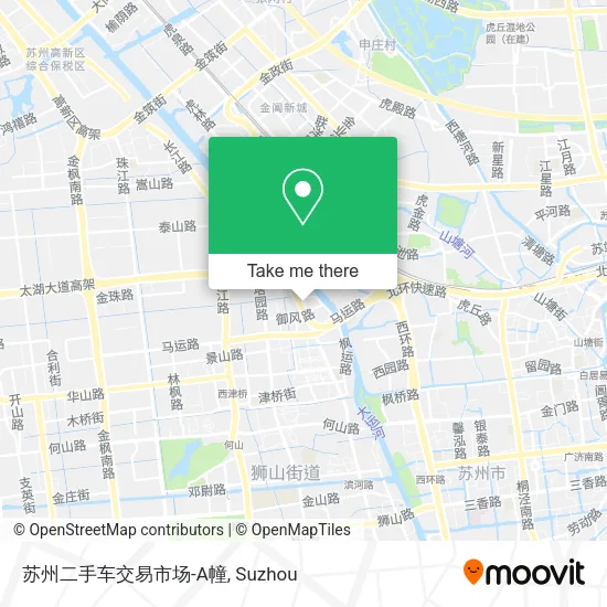 苏州二手车交易市场-A幢 map
