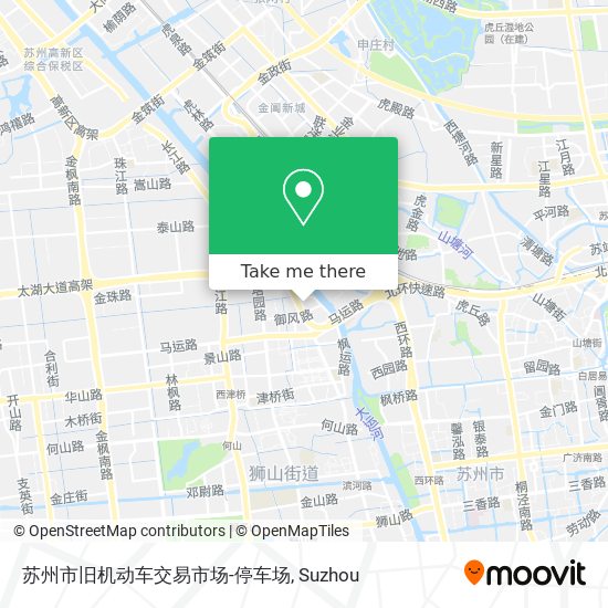 苏州市旧机动车交易市场-停车场 map