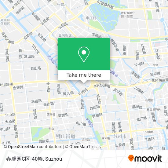 春馨园C区-40幢 map