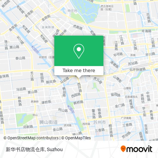 新华书店物流仓库 map