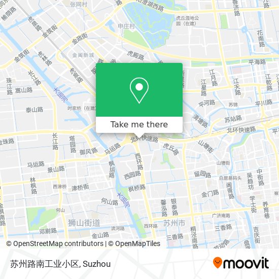 苏州路南工业小区 map