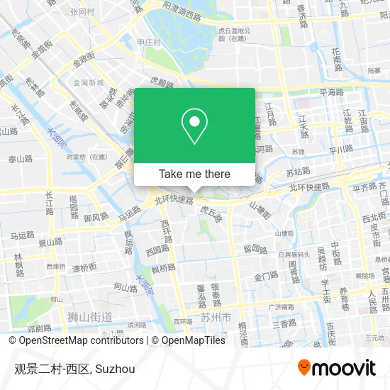 观景二村-西区 map