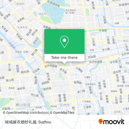 倾城嫁衣婚纱礼服 map