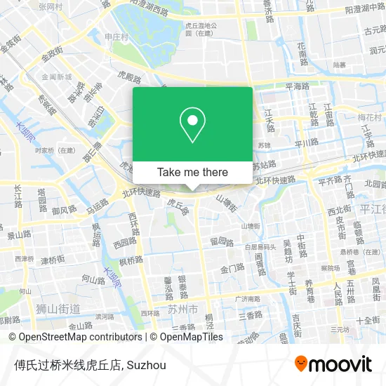 傅氏过桥米线虎丘店 map