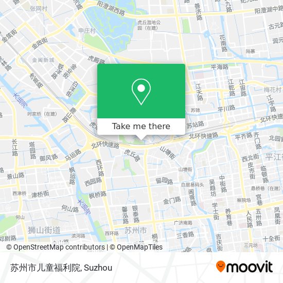 苏州市儿童福利院 map