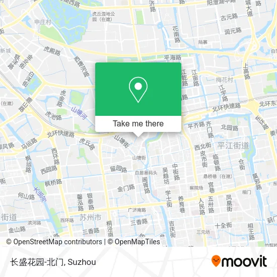 长盛花园-北门 map