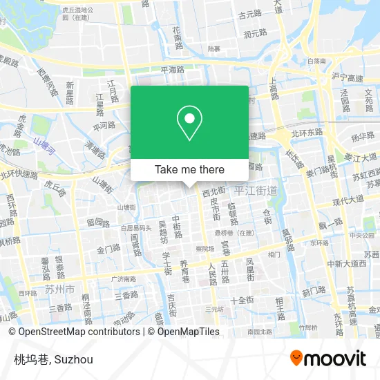 桃坞巷 map