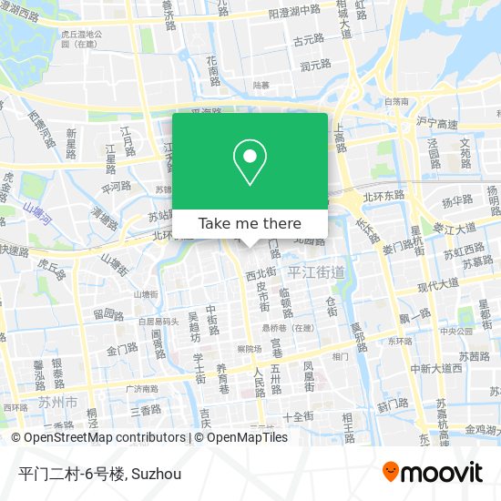 平门二村-6号楼 map