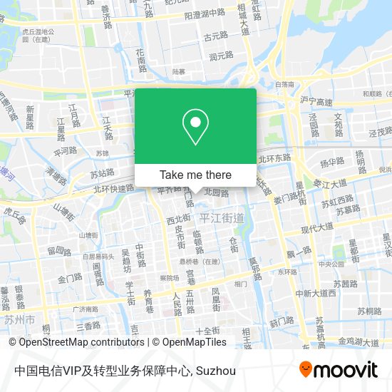 中国电信VIP及转型业务保障中心 map
