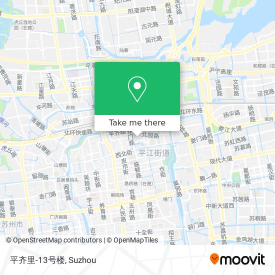 平齐里-13号楼 map