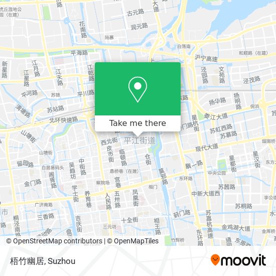 梧竹幽居 map