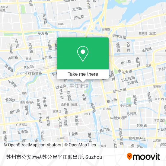 苏州市公安局姑苏分局平江派出所 map