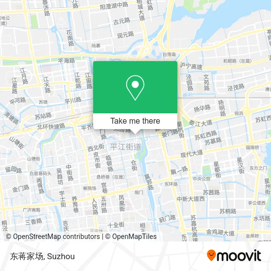 东蒋家场 map