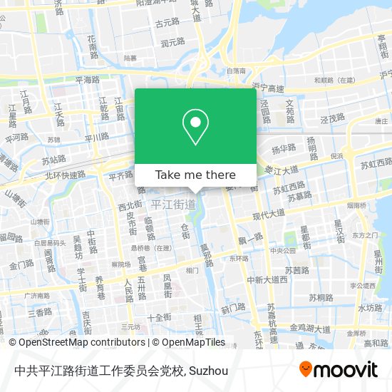 中共平江路街道工作委员会党校 map