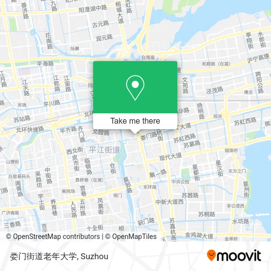 娄门街道老年大学 map