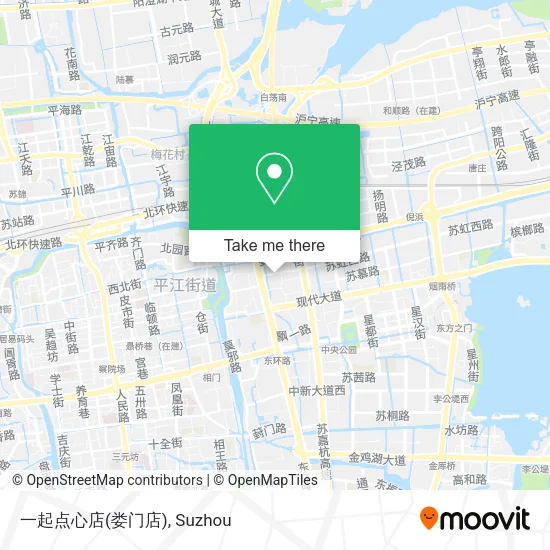 一起点心店(娄门店) map