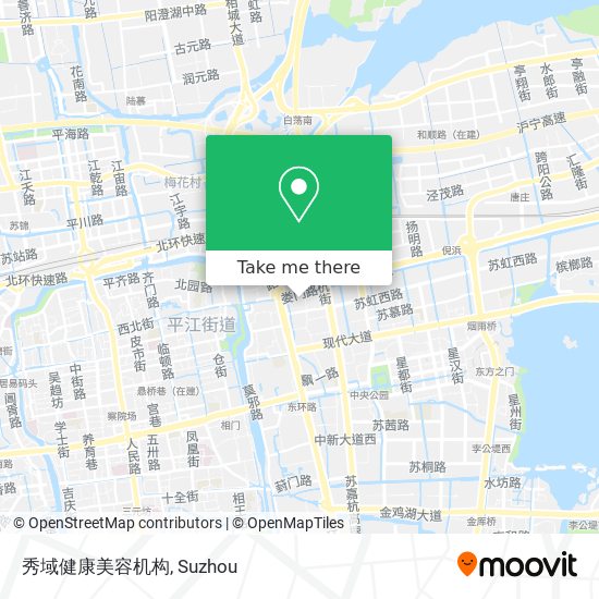 秀域健康美容机构 map
