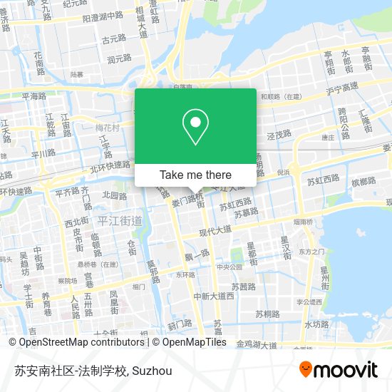 苏安南社区-法制学校 map