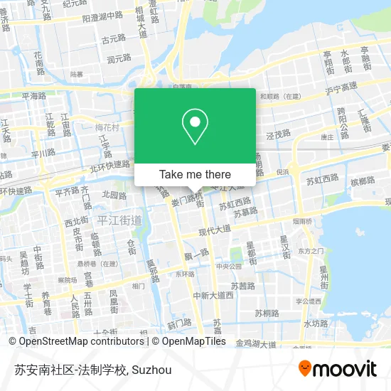 苏安南社区-法制学校 map