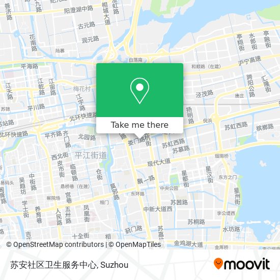 苏安社区卫生服务中心 map