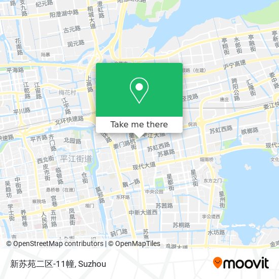 新苏苑二区-11幢 map