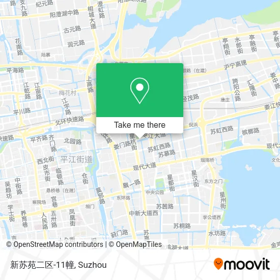 新苏苑二区-11幢 map