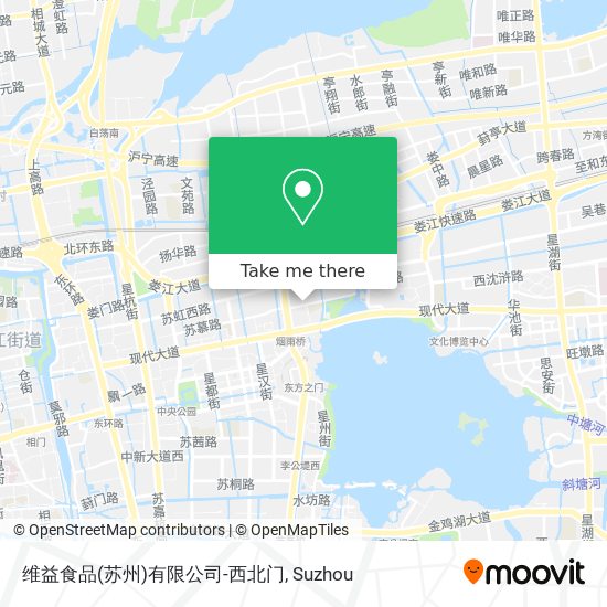 维益食品(苏州)有限公司-西北门 map
