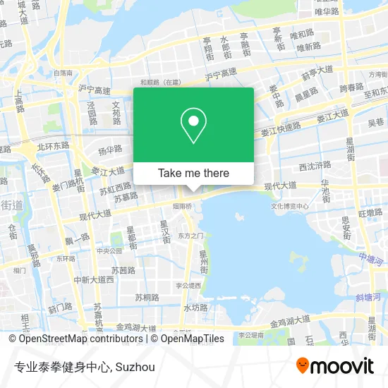 专业泰拳健身中心 map