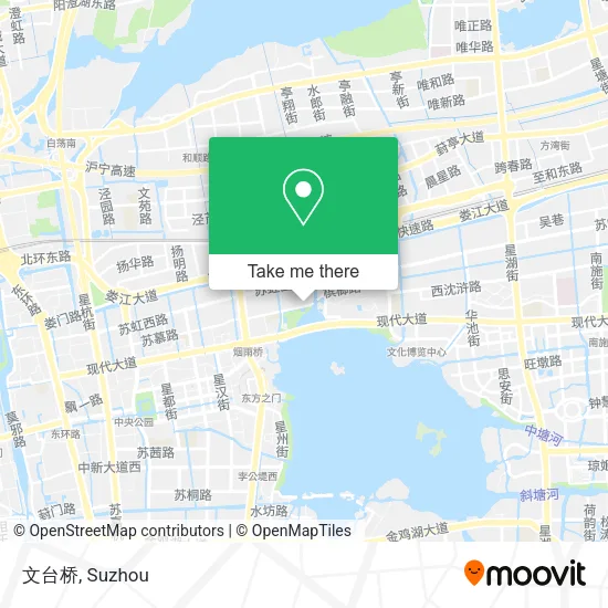 文台桥 map