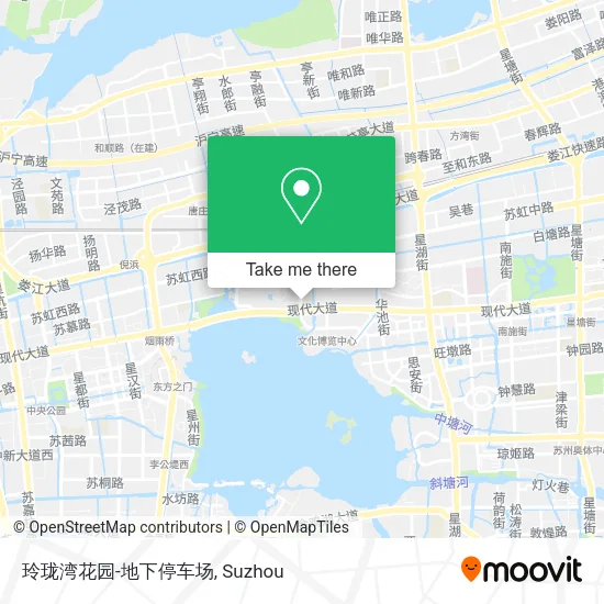 玲珑湾花园-地下停车场 map