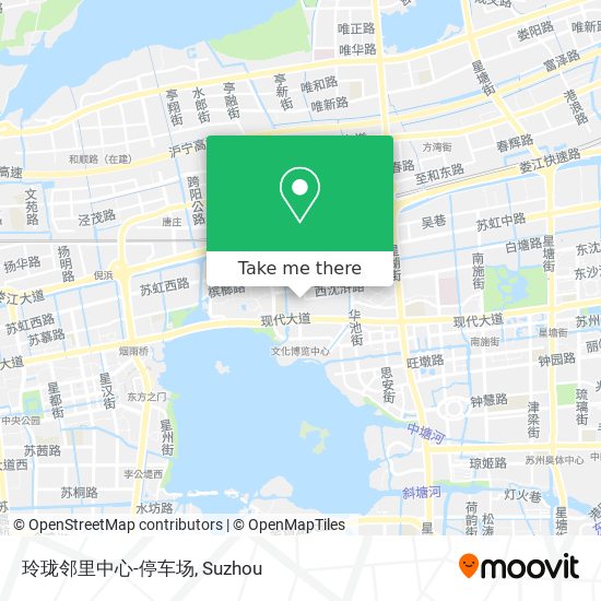 玲珑邻里中心-停车场 map