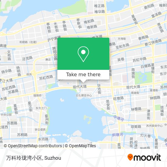 万科玲珑湾小区 map
