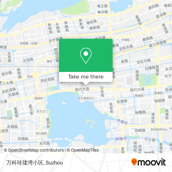 万科玲珑湾小区 map