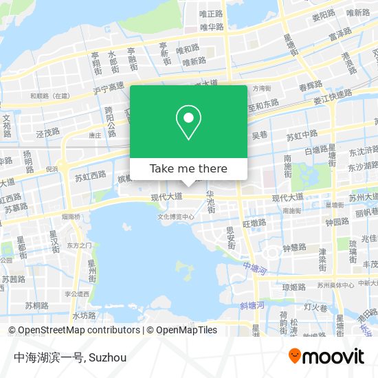 中海湖滨一号 map
