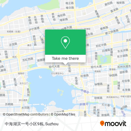 中海湖滨一号小区9栋 map