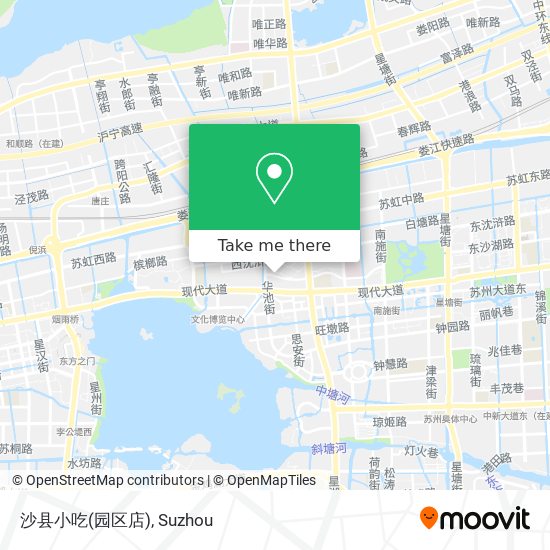 沙县小吃(园区店) map