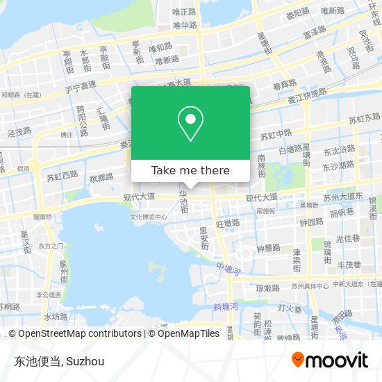东池便当 map