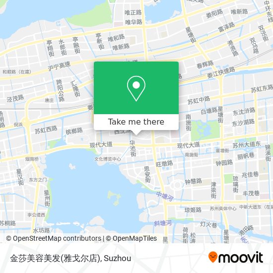 金莎美容美发(雅戈尔店) map
