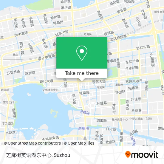 芝麻街英语湖东中心 map