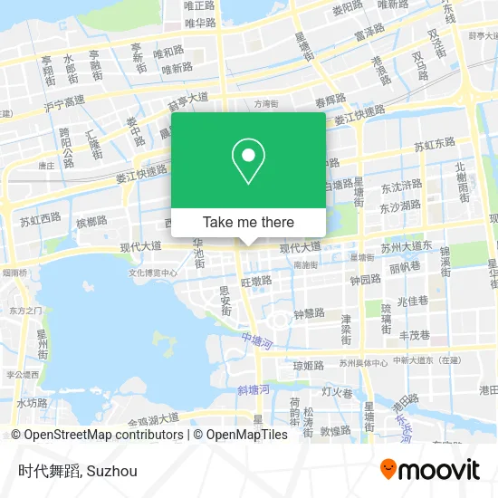 时代舞蹈 map