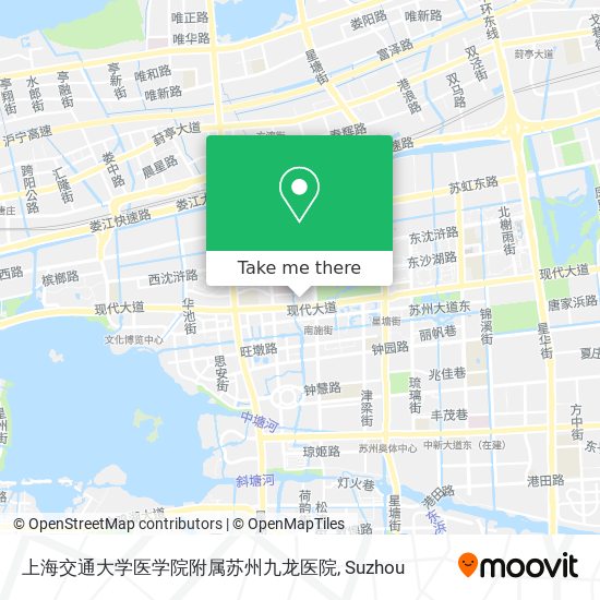 上海交通大学医学院附属苏州九龙医院 map