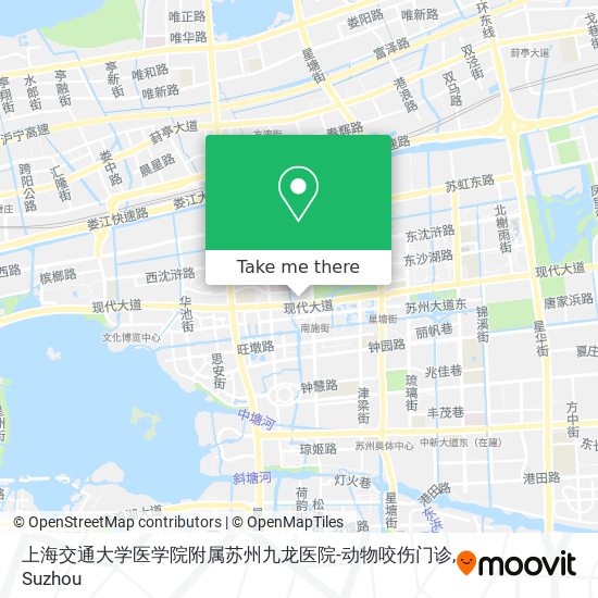 上海交通大学医学院附属苏州九龙医院-动物咬伤门诊 map