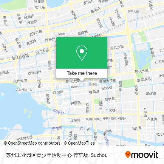 苏州工业园区青少年活动中心-停车场 map